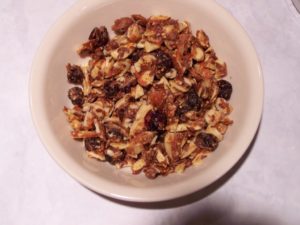 paleo GRAIN free & GLUTEN FREE GRANOLA gaps diet legal