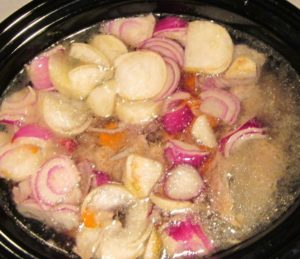 Making Soup Stock and Bone Broth